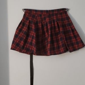 Plaid skirt